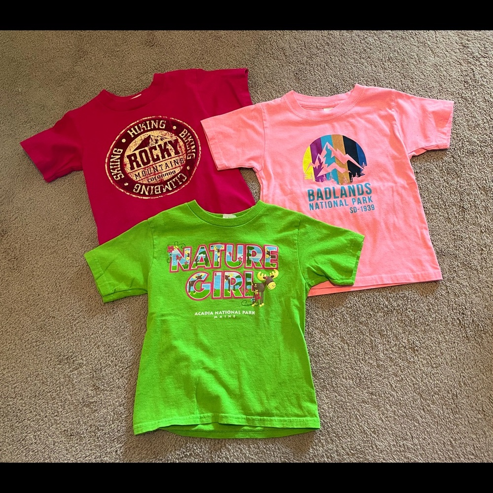 Girls 4T National Parks Lot
